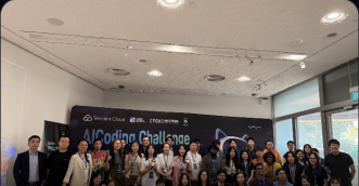 来自中国和新加坡的学员共同参加活动